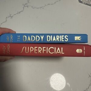 2 Signed by Andy Cohen Hardcover Books